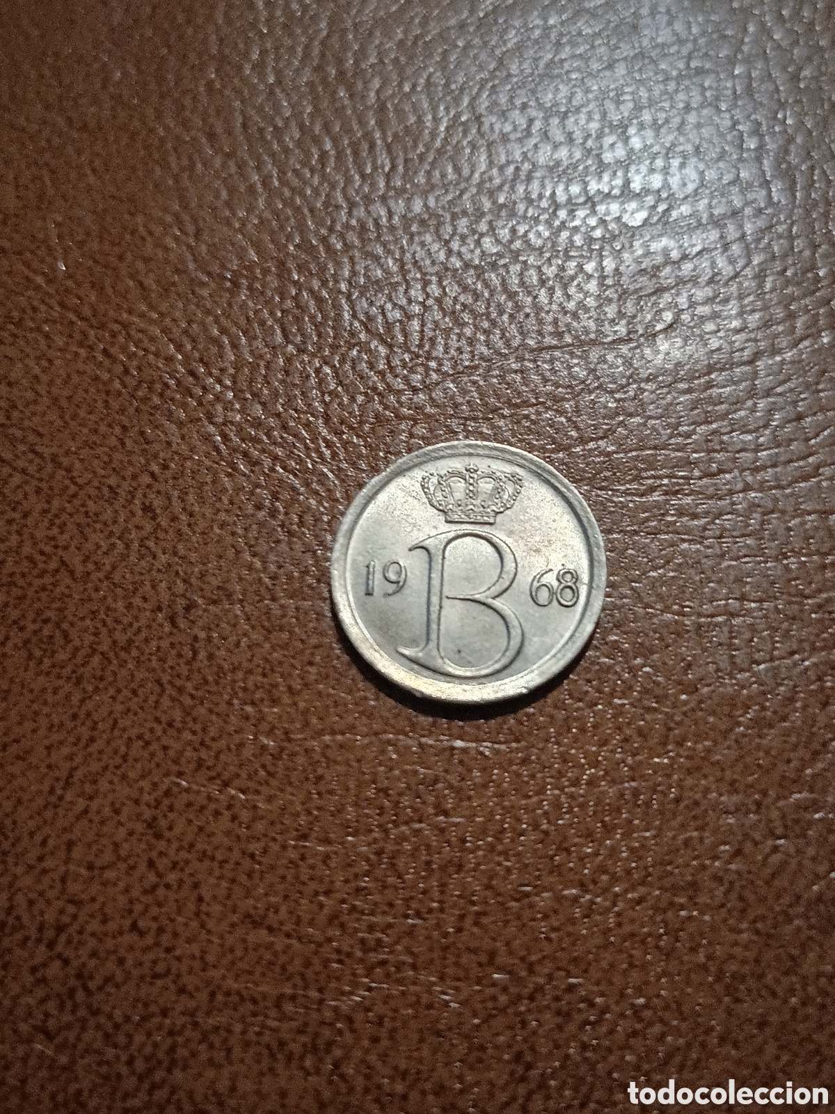 Monedas antiguas de Europa: 25 CENTIMOS 1968 - B&Eacute;LGICA