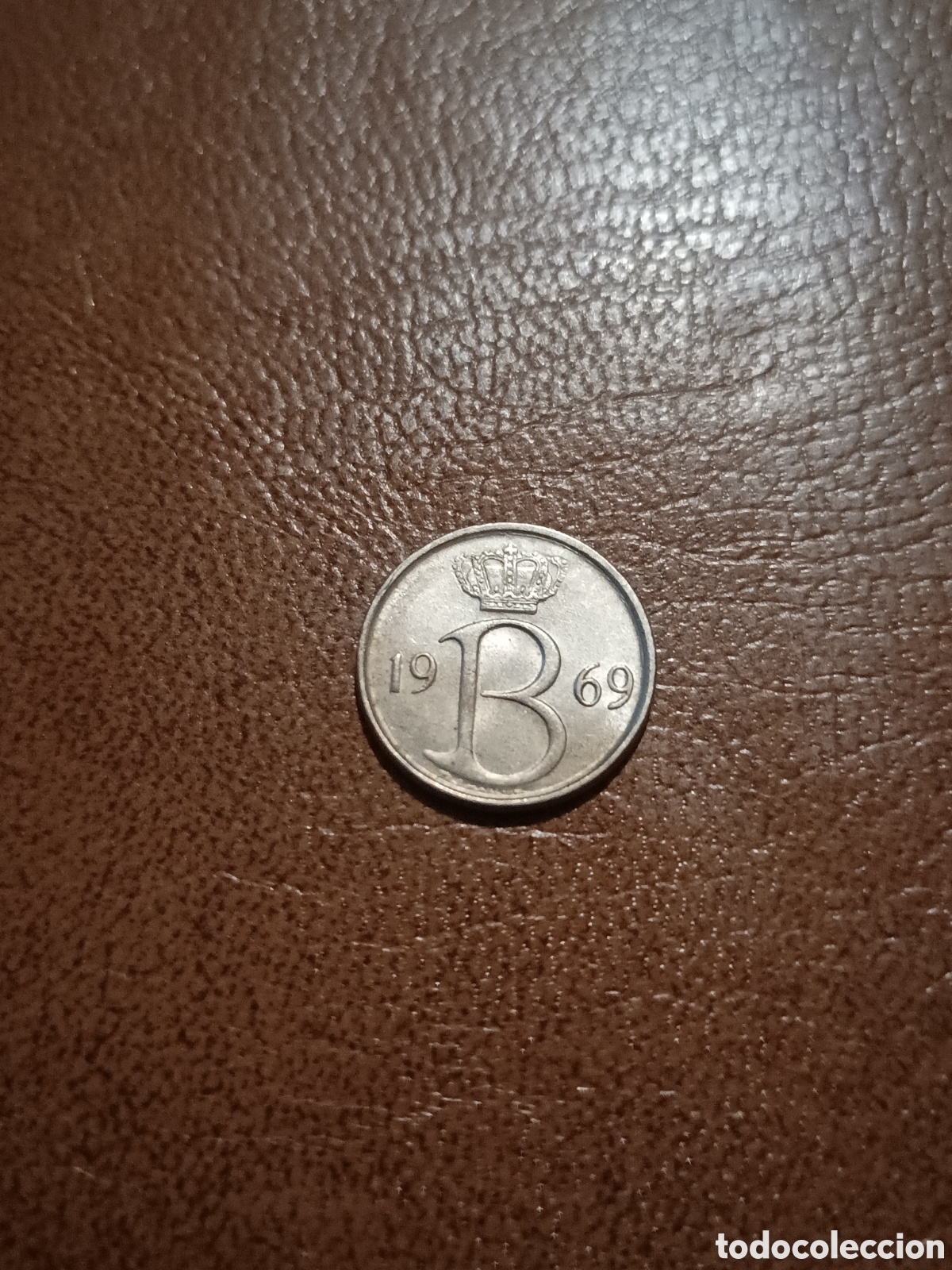 Monedas antiguas de Europa: 25 CENTIMOS 1969 - B&Eacute;LGICA