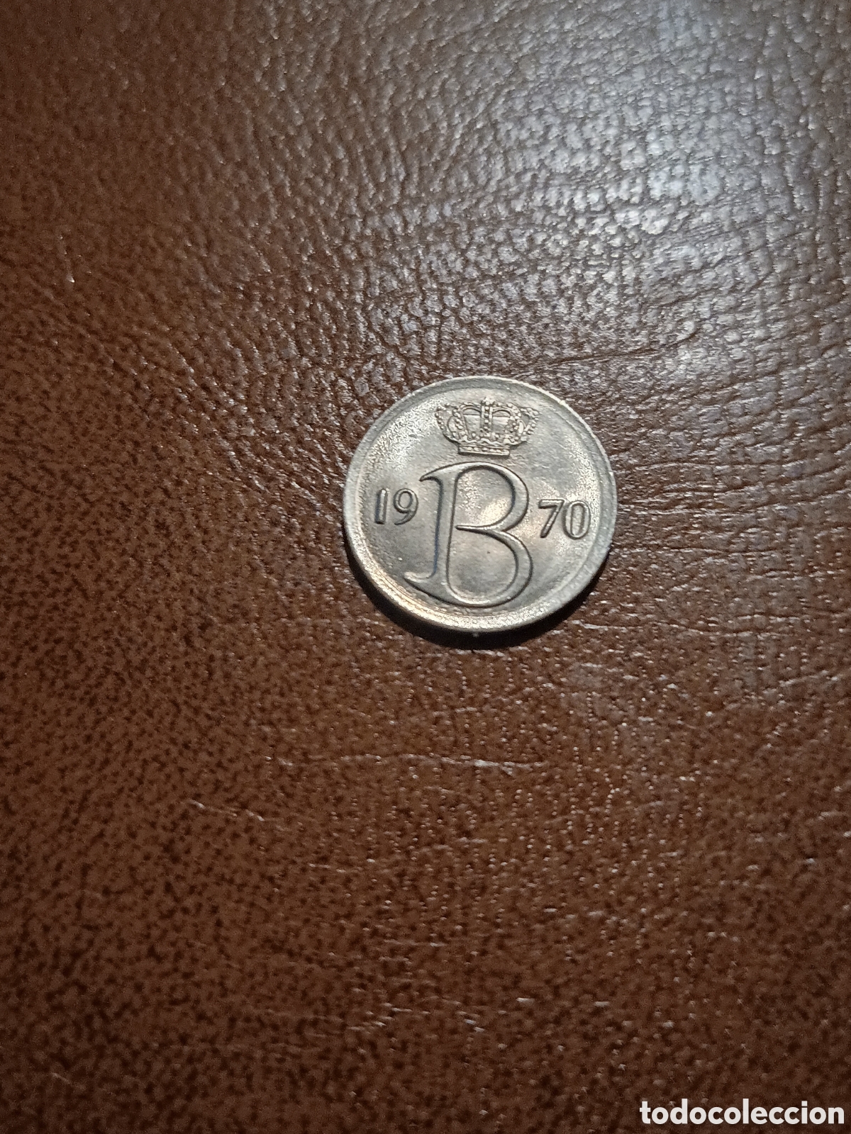 Monedas antiguas de Europa: 25 CENTIMOS 1970 - B&Eacute;LGICA
