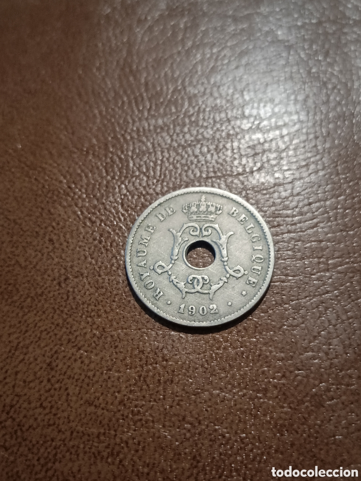 Monedas antiguas de Europa: 10 CENTIMOS 1902 - B&Eacute;LGICA