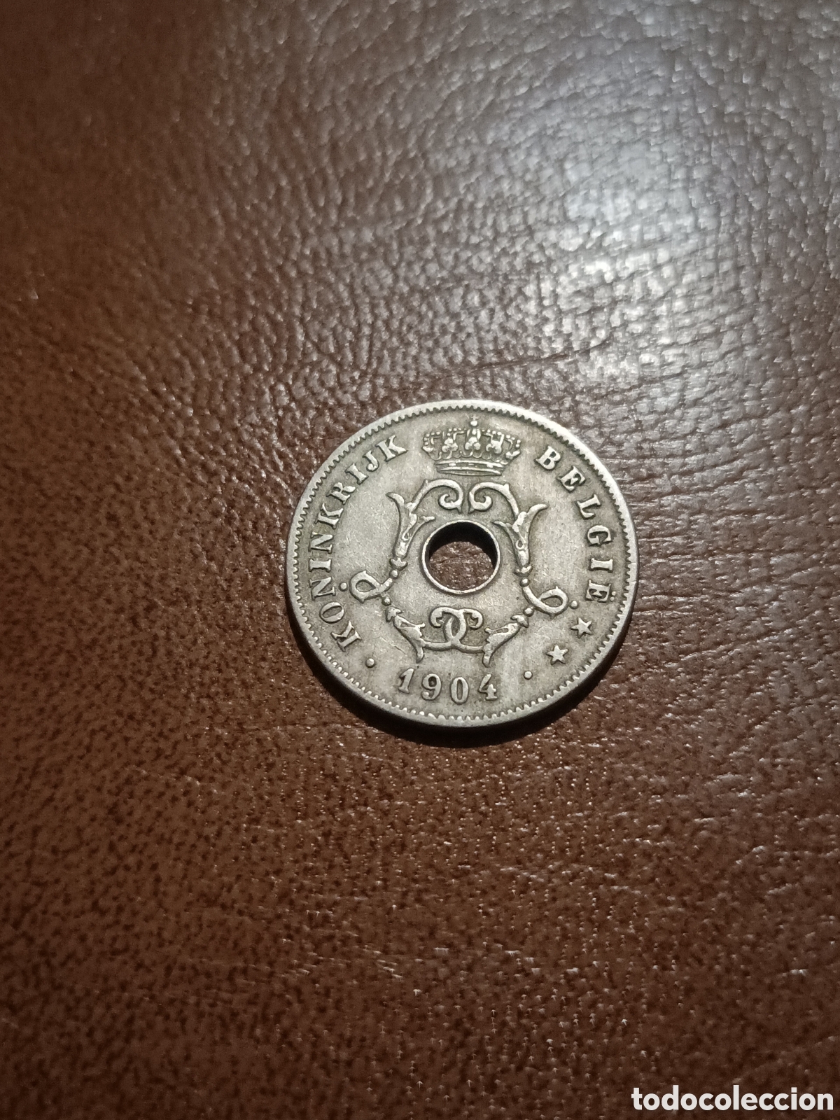 Monedas antiguas de Europa: 10 CENTIMOS 1904 - B&Eacute;LGICA