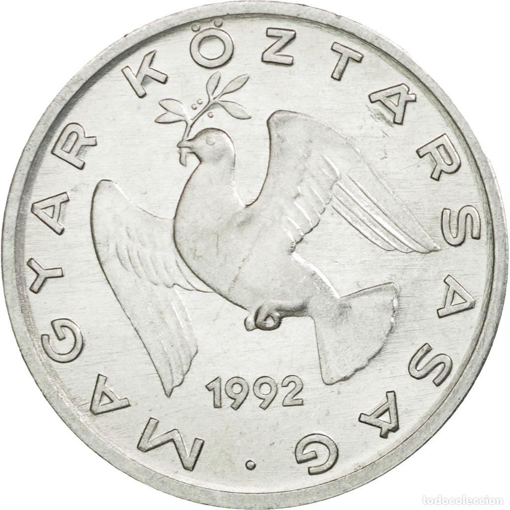 Monedas antiguas de Europa: [#584967] Moneda, Hungr&iacute;a, 10 Filler, 1992, Budapest, EBC, Aluminio, KM:675