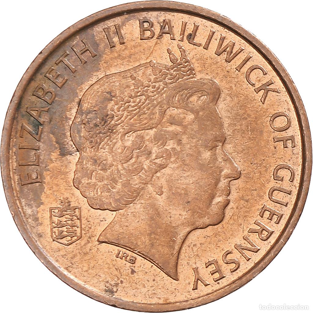 Monedas antiguas de Europa: [#1374089] Guernsey, Penny, 1998