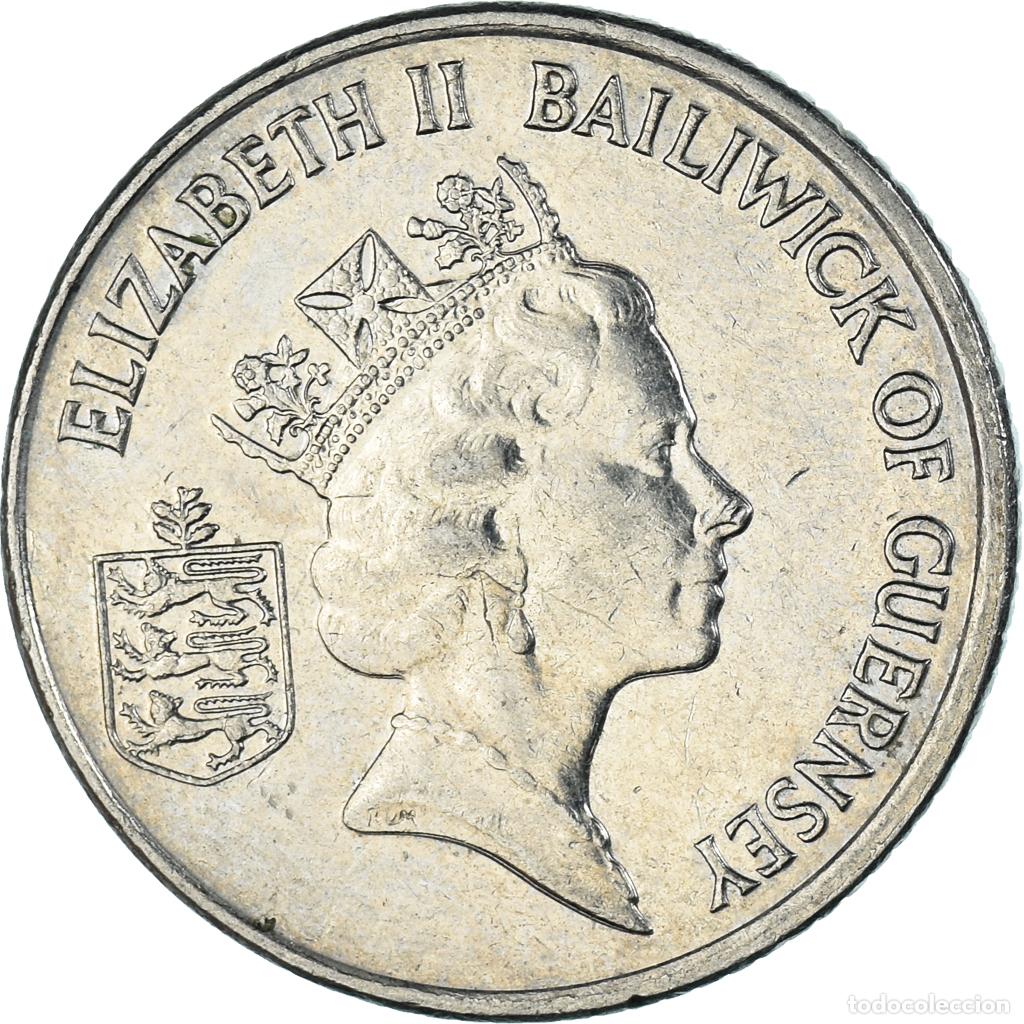 Monedas antiguas de Europa: [#1488887] Moneda, Guernsey, 10 Pence, 1992