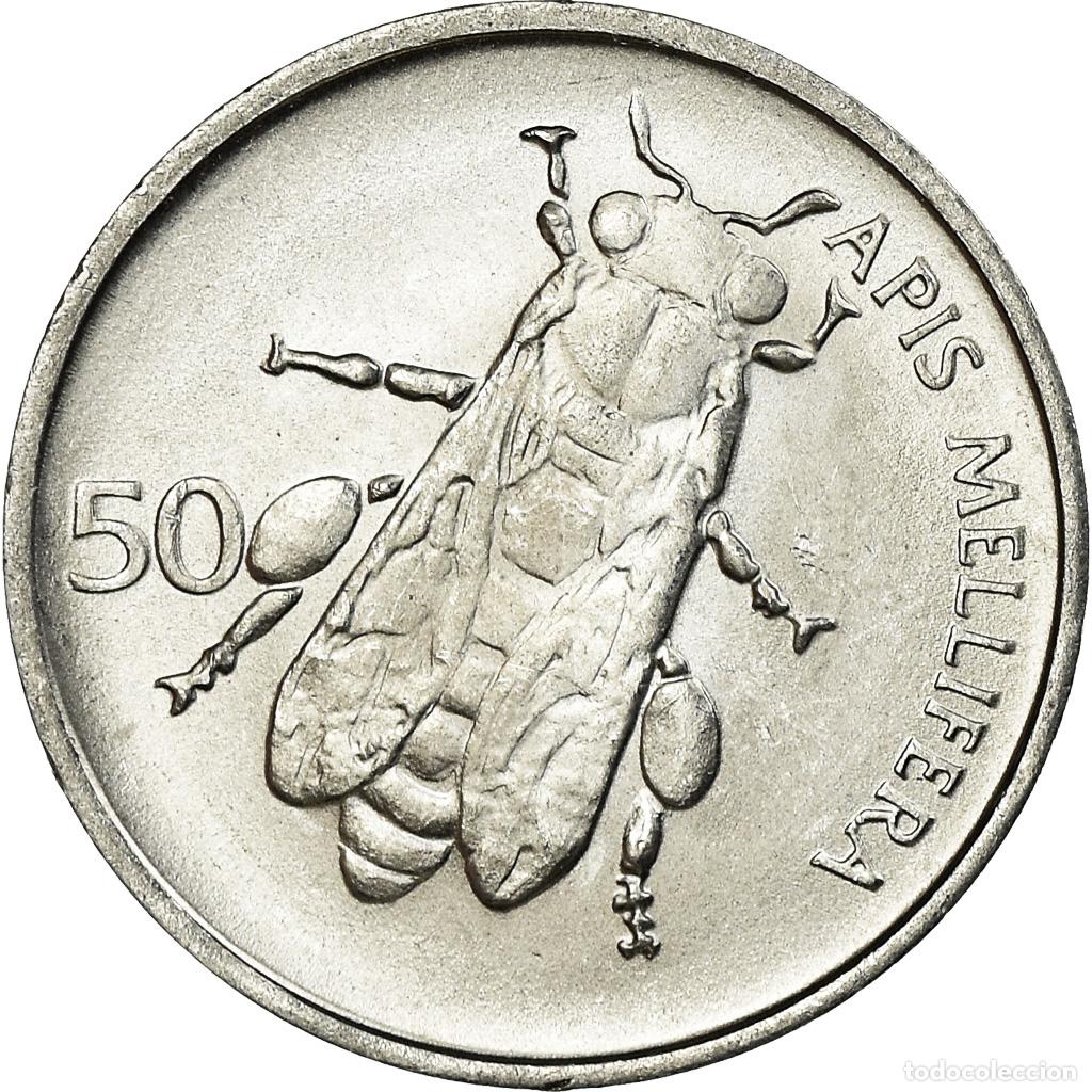Monedas antiguas de Europa: [#755965] Moneda, Eslovenia, 50 Stotinov, 1993, EBC, Aluminio, KM:3