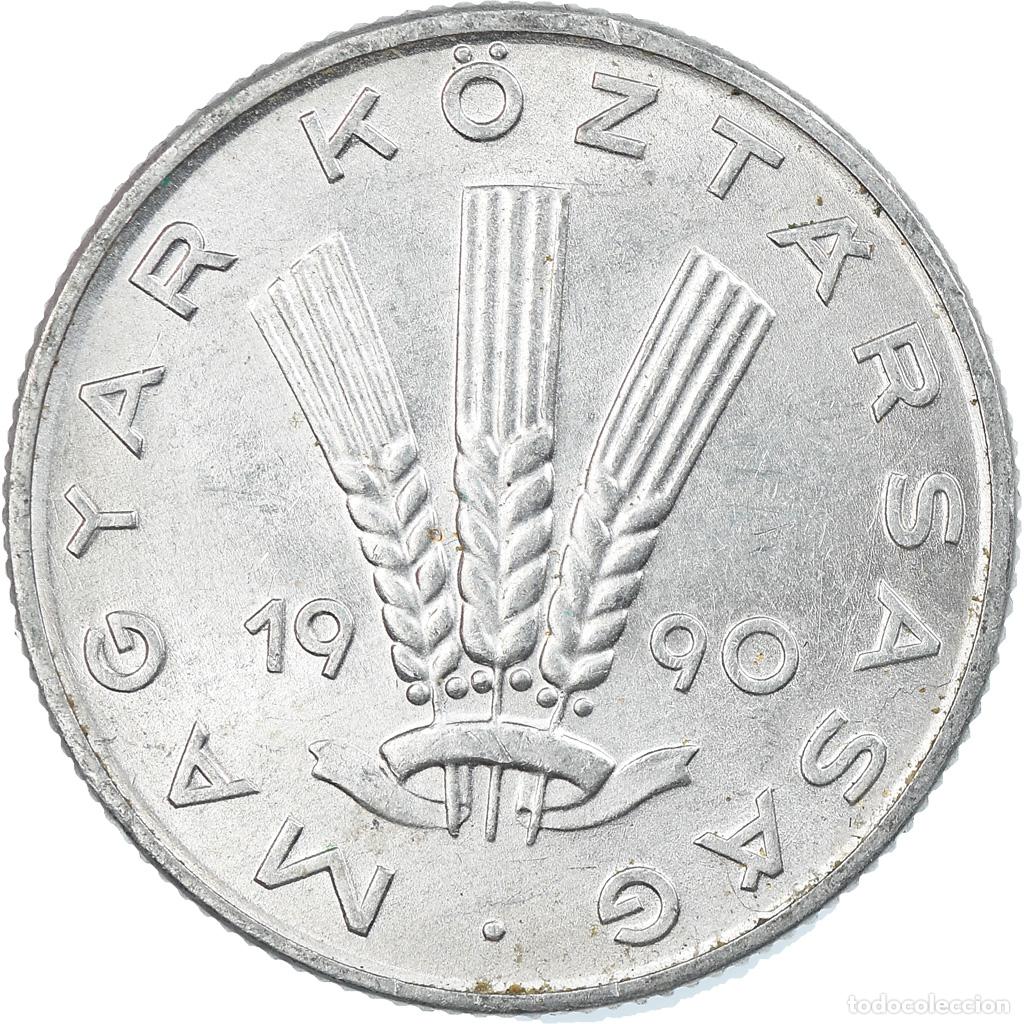 Monedas antiguas de Europa: [#814155] Moneda, Hungr&iacute;a, 20 Fill&eacute;r, 1990, Budapest, MBC, Aluminio, KM:676