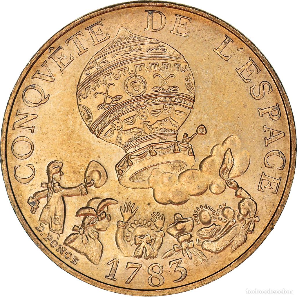 Monedas antiguas de Europa: [#961556] Moneda, Francia, La conqu&ecirc;te, 10 Francs, 1983, Paris, MBC, N&iacute;quel - bronce