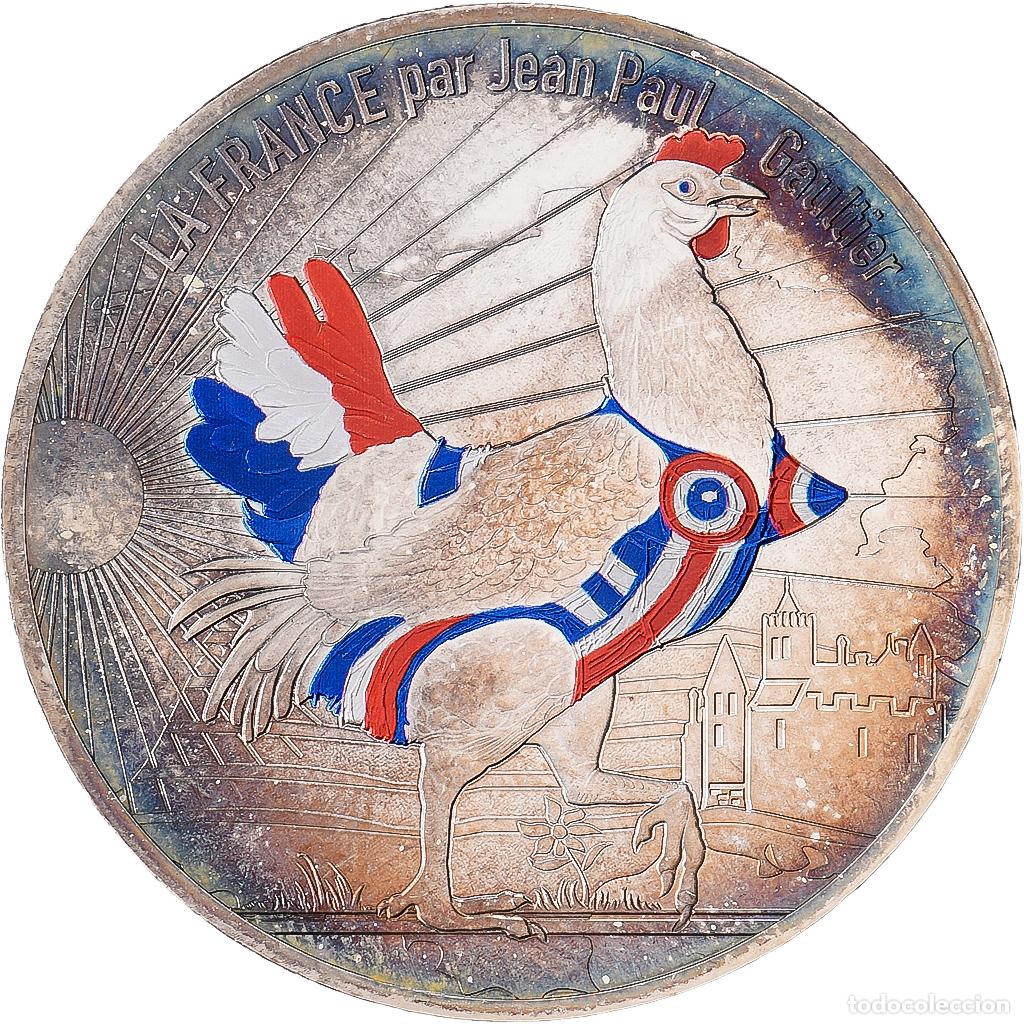 Monedas antiguas de Europa: [#1545620] Francia, 50 Euro, Jean-Paul Gaultier - La poule, 2017, MDP, Plata, FDC