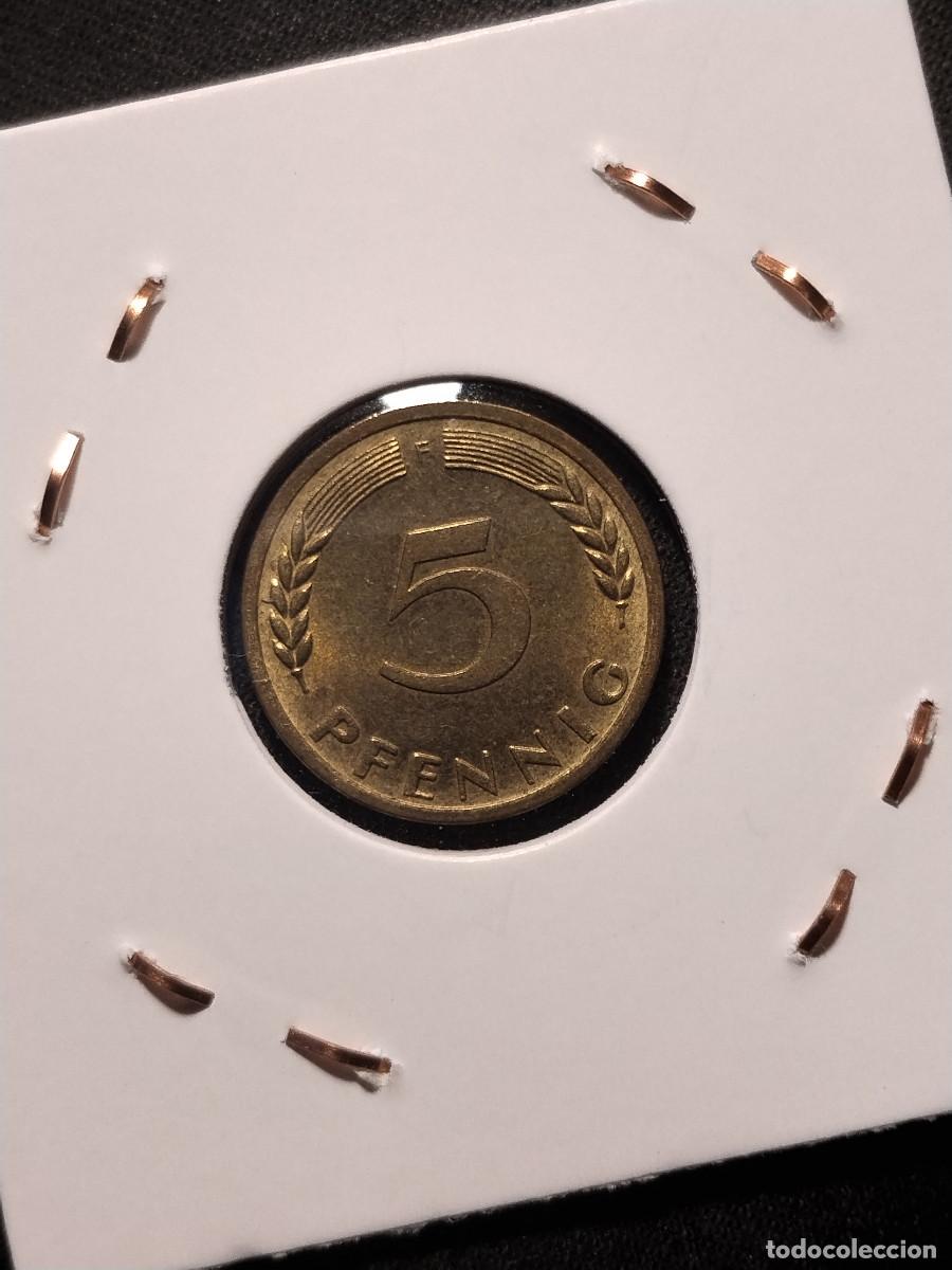 Monedas antiguas de Europa: Moneda Alemania &ndash; 5 Pfennig 1950 &ndash; RFA