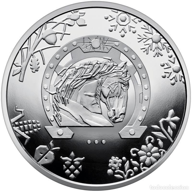 Monedas antiguas de Europa: 5 hryven UCRANIA 2026 A&ntilde;o del Caballo
