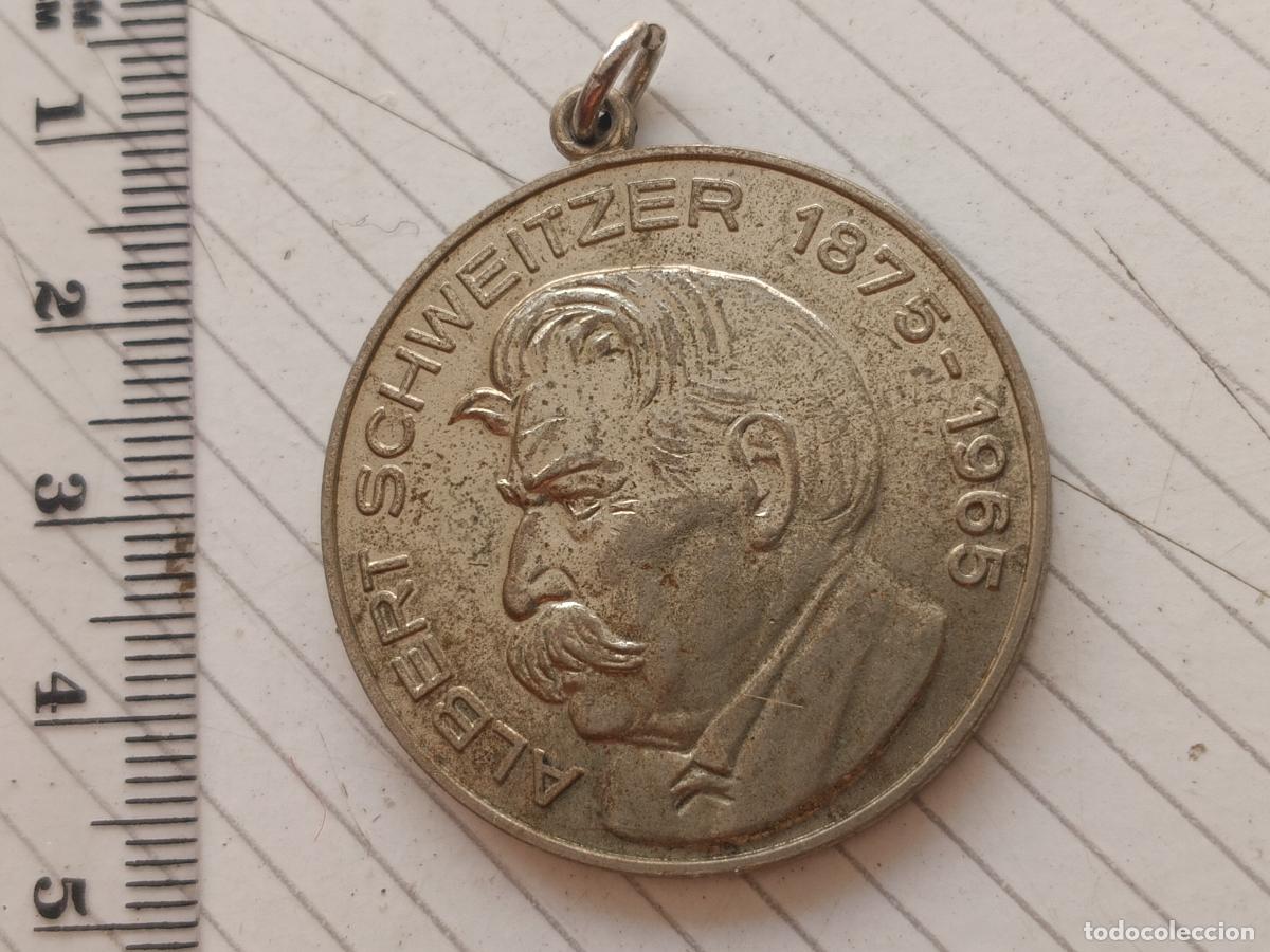 Monedas antiguas de Europa: Alemania. Medalla Albert Schweitzer