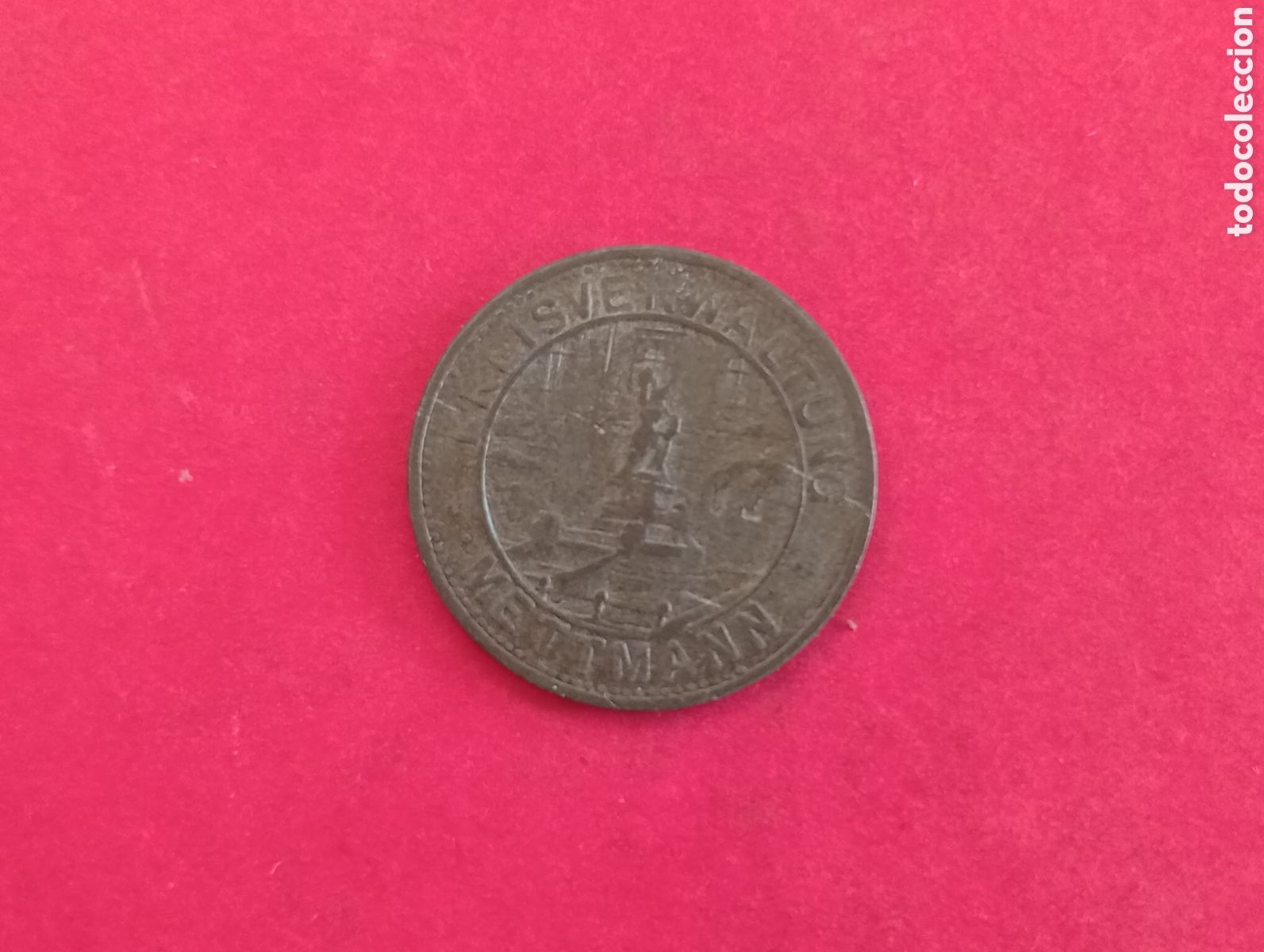 Monedas antiguas de Europa: 10 pfennig de Mettmann 1917