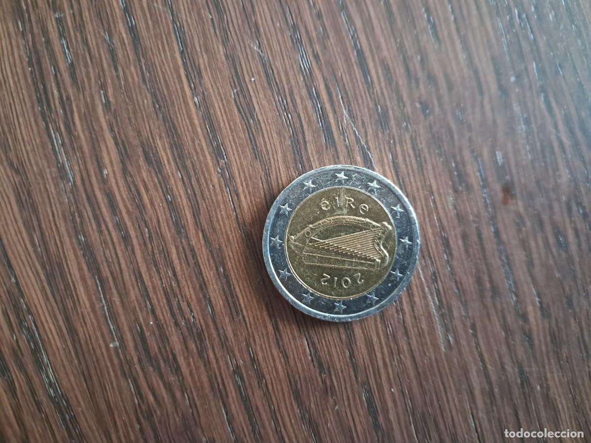 Monedas antiguas de Europa: moneda de 2 euros Eire, a&ntilde;o 2012. - Foto 1