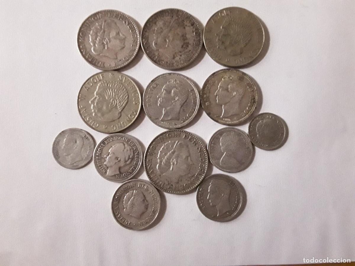 Alte M&uuml;nzen aus Europa: LOTE VARIOS PAISES - 13 MONEDAS DE PLATA DIFERENTES.