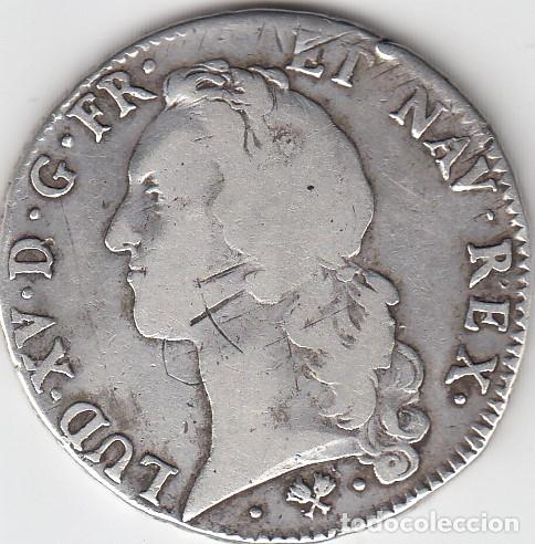 Monedas antiguas de Europa: CR2219 MONEDA FRANCIA 24 SOLES 1762 (BAYONA) MBC PLATA