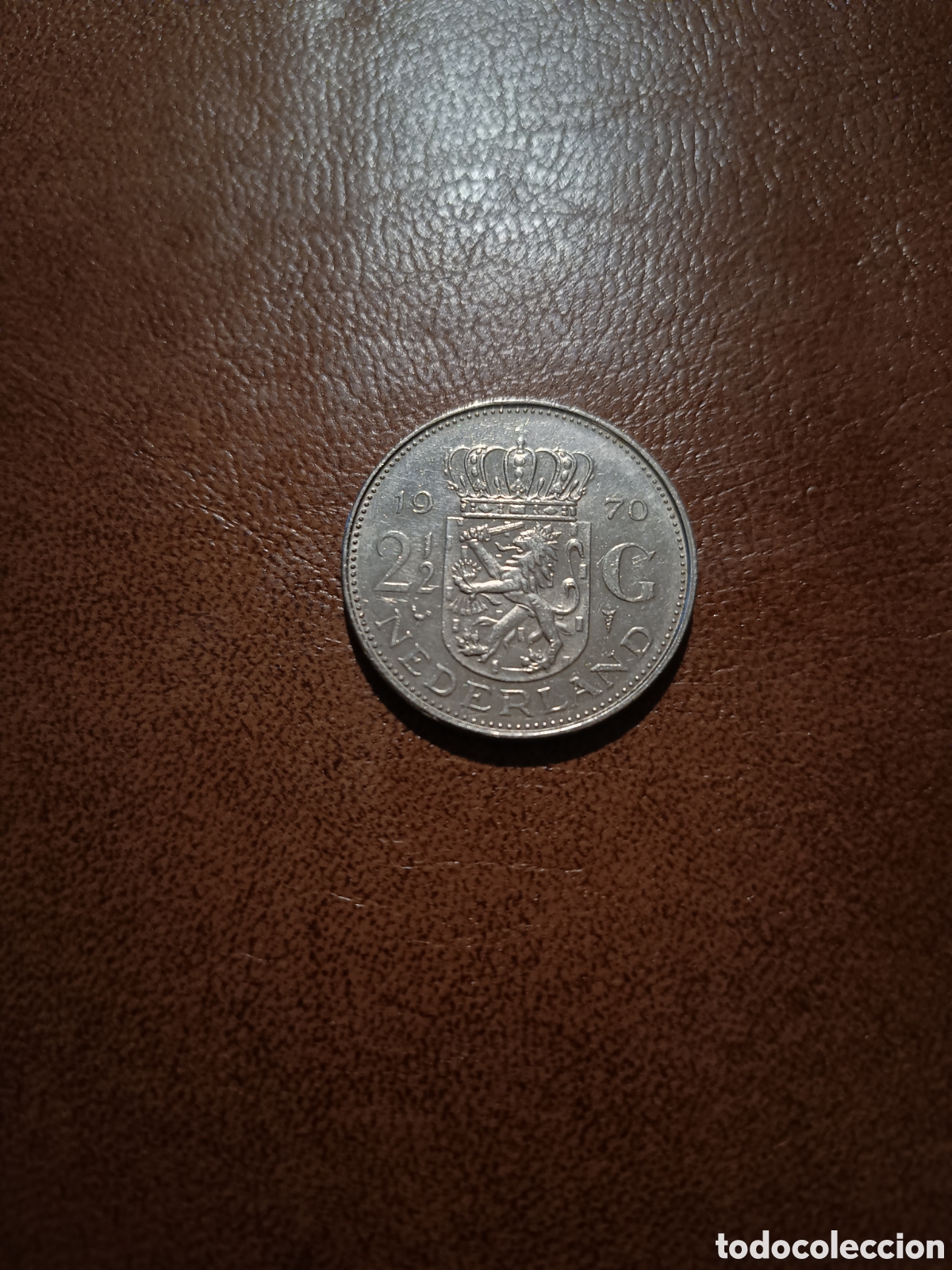 Monedas antiguas de Europa: 2 1/2 GULDEN 1970 - HOLANDA