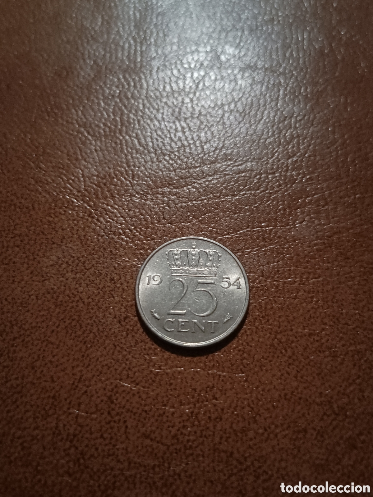 Monedas antiguas de Europa: 25 CENTIMOS 1954 - HOLANDA