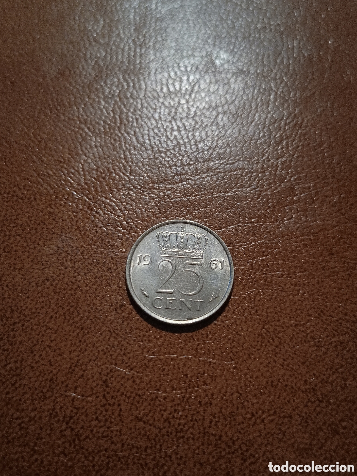 Monedas antiguas de Europa: 25 CENTIMOS 1961 - HOLANDA