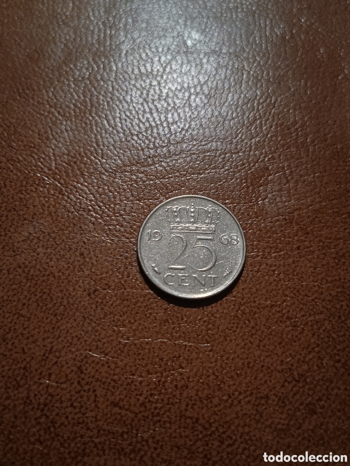 Monedas antiguas de Europa: 25 CENTIMOS 1968 - HOLANDA