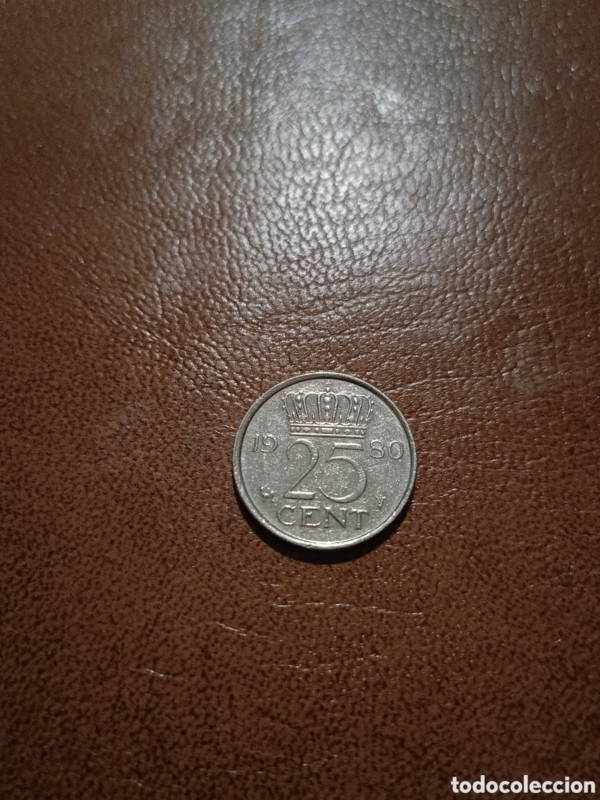 Monedas antiguas de Europa: 25 CENTIMOS 1980 - HOLANDA