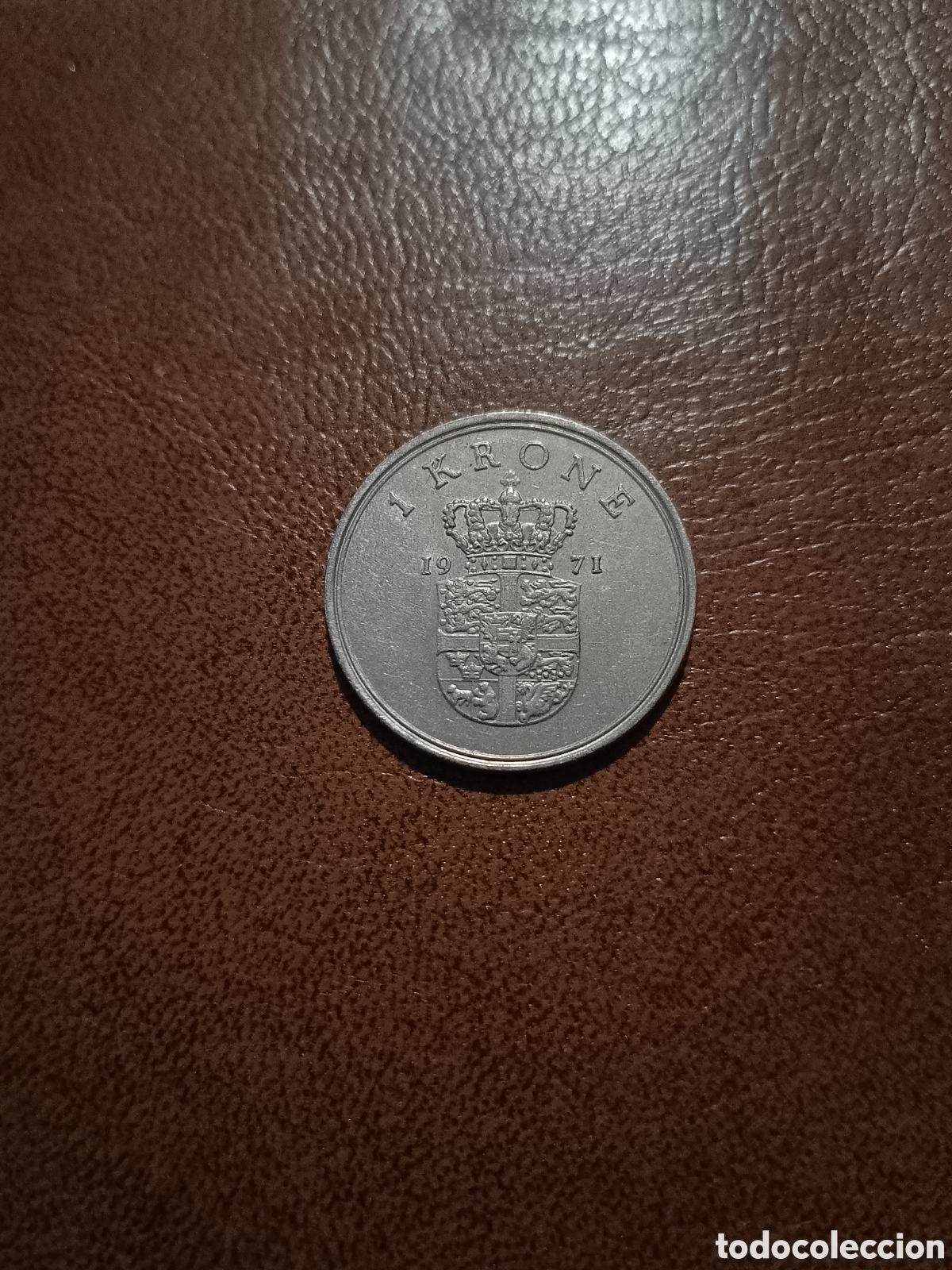 Monedas antiguas de Europa: 1 KRONE 1971 - DINAMARCA