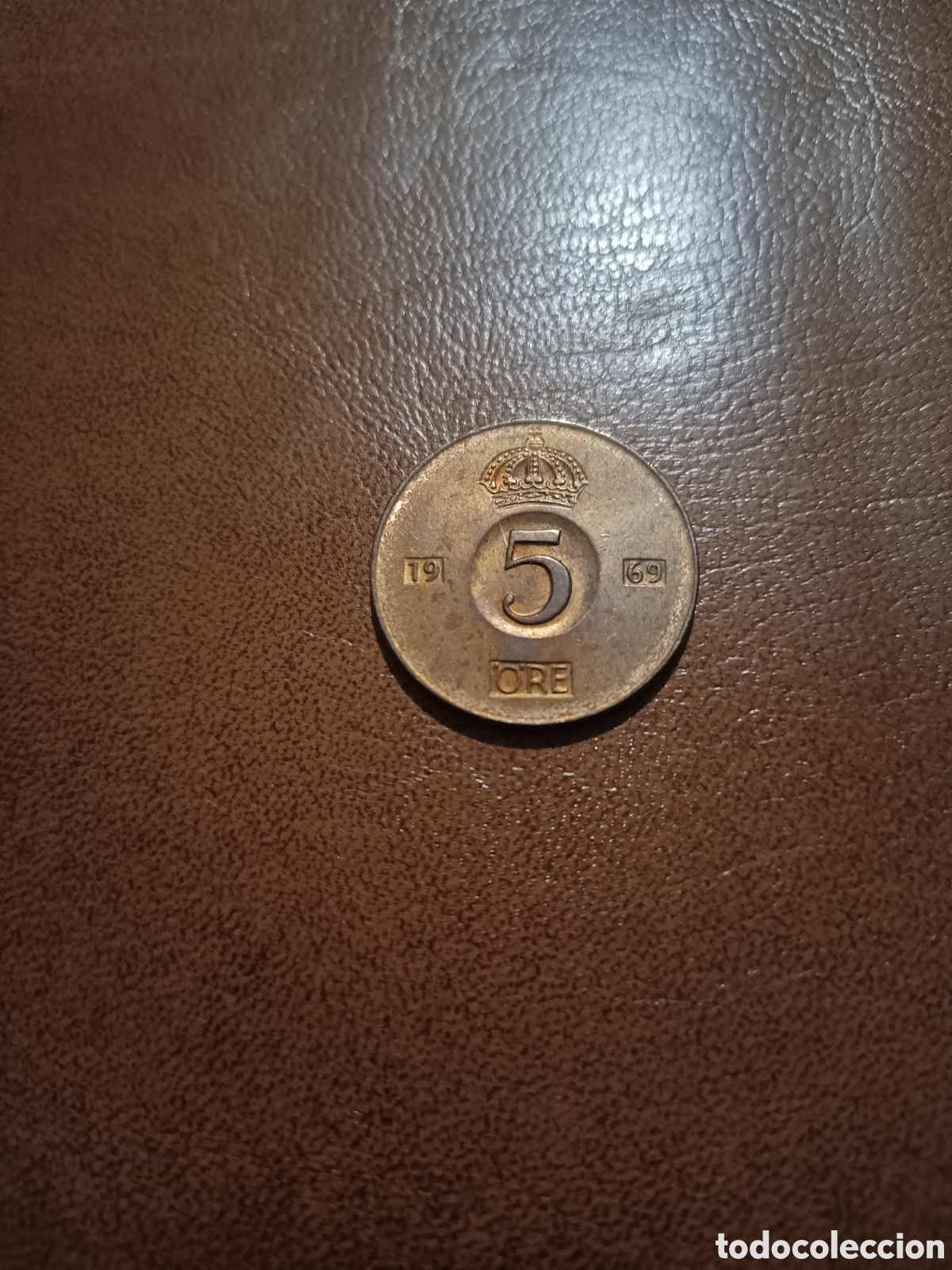 Monedas antiguas de Europa: 5 ORE DE 1969 - SUECIA