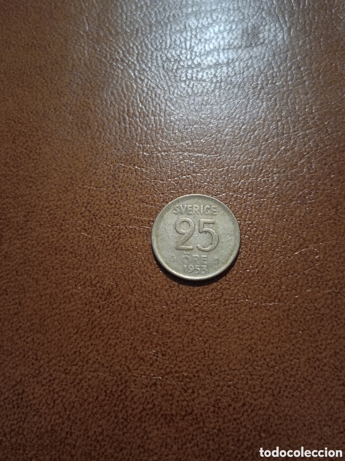 Monedas antiguas de Europa: 25 ORE DE 1953 - SUECIA