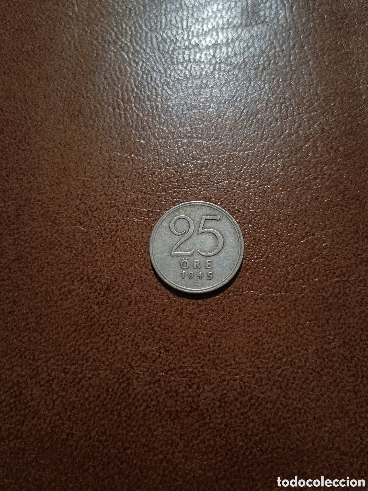 Monedas antiguas de Europa: 25 ORE DE 1945 PLATA - SUECIA