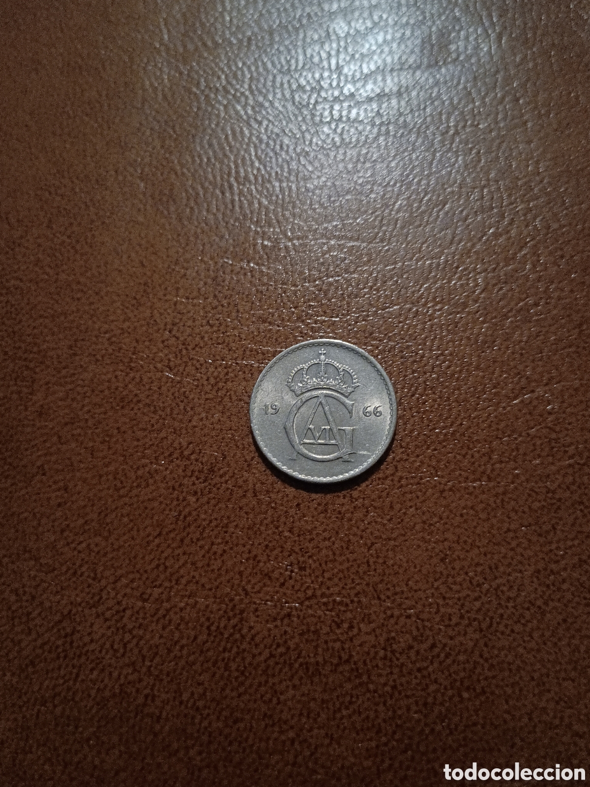 Monedas antiguas de Europa: 25 ORE DE 1966 - SUECIA