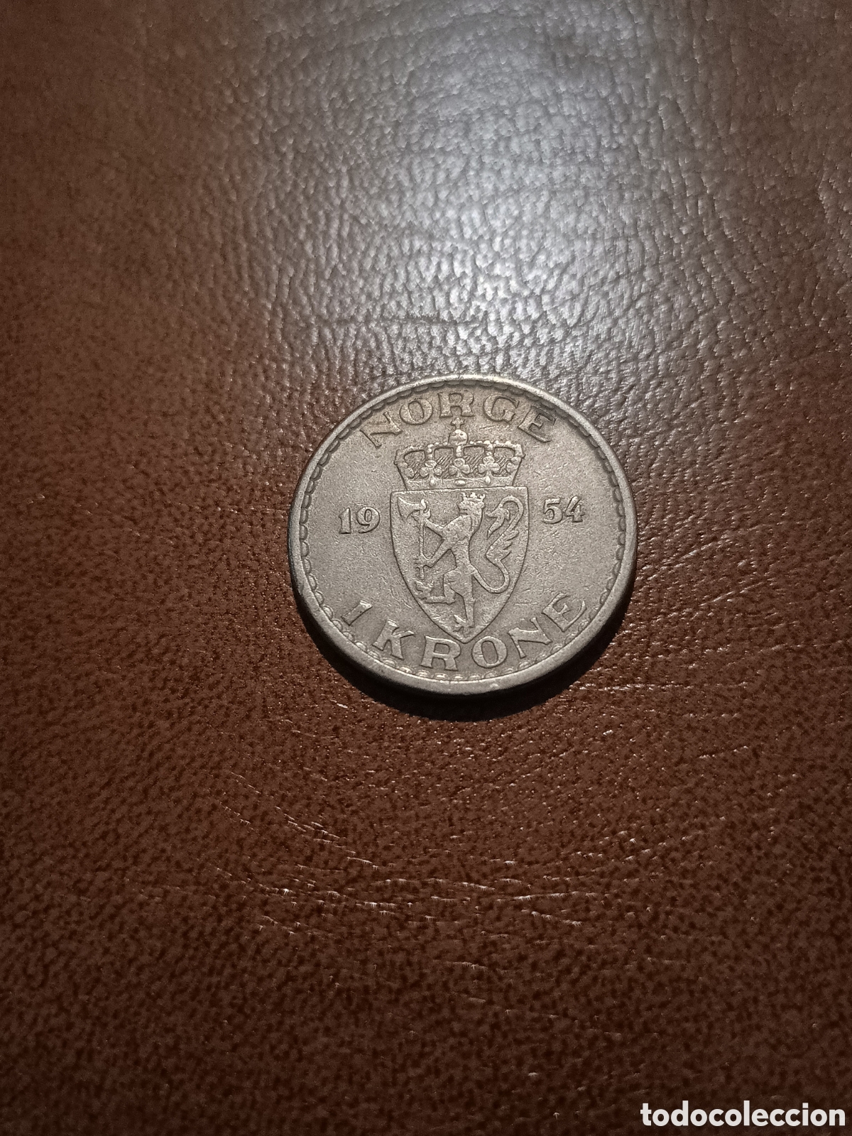 Monedas antiguas de Europa: 1 KRONER DE 1954 - NORUEGA