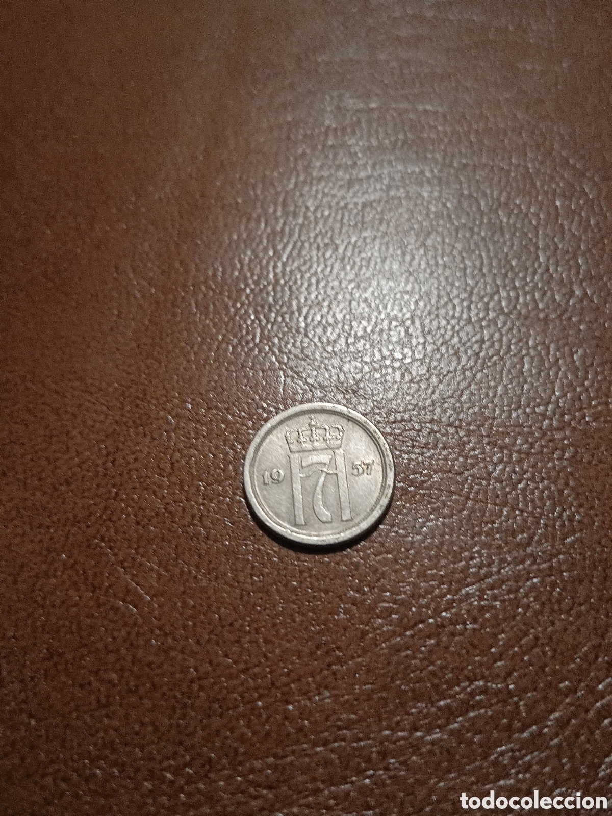 Monedas antiguas de Europa: 10 ORE 1957 - NORUEGA
