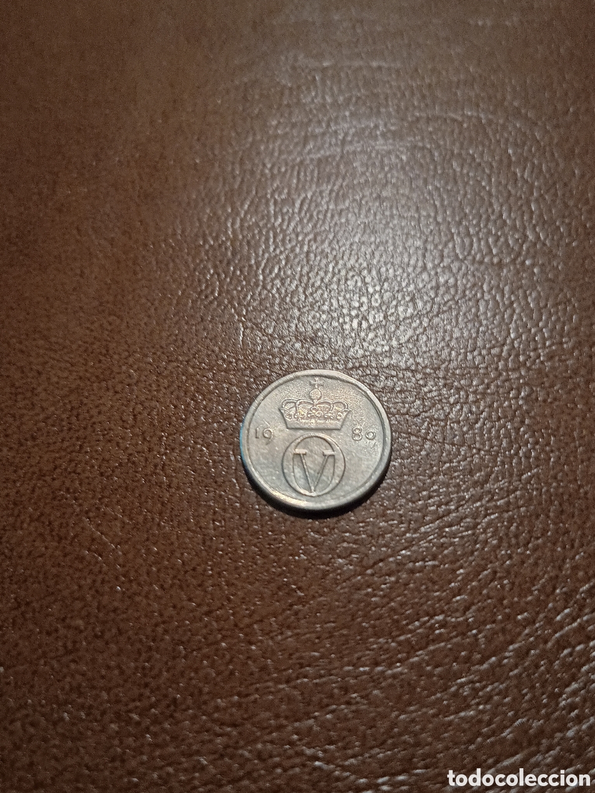 Monedas antiguas de Europa: 10 ORE 1980 - NORUEGA