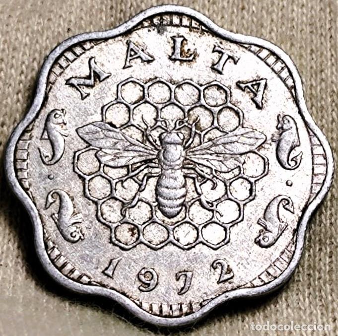 Alte M&uuml;nzen aus Europa: Malta 3 Mils 1972, Lote 2393