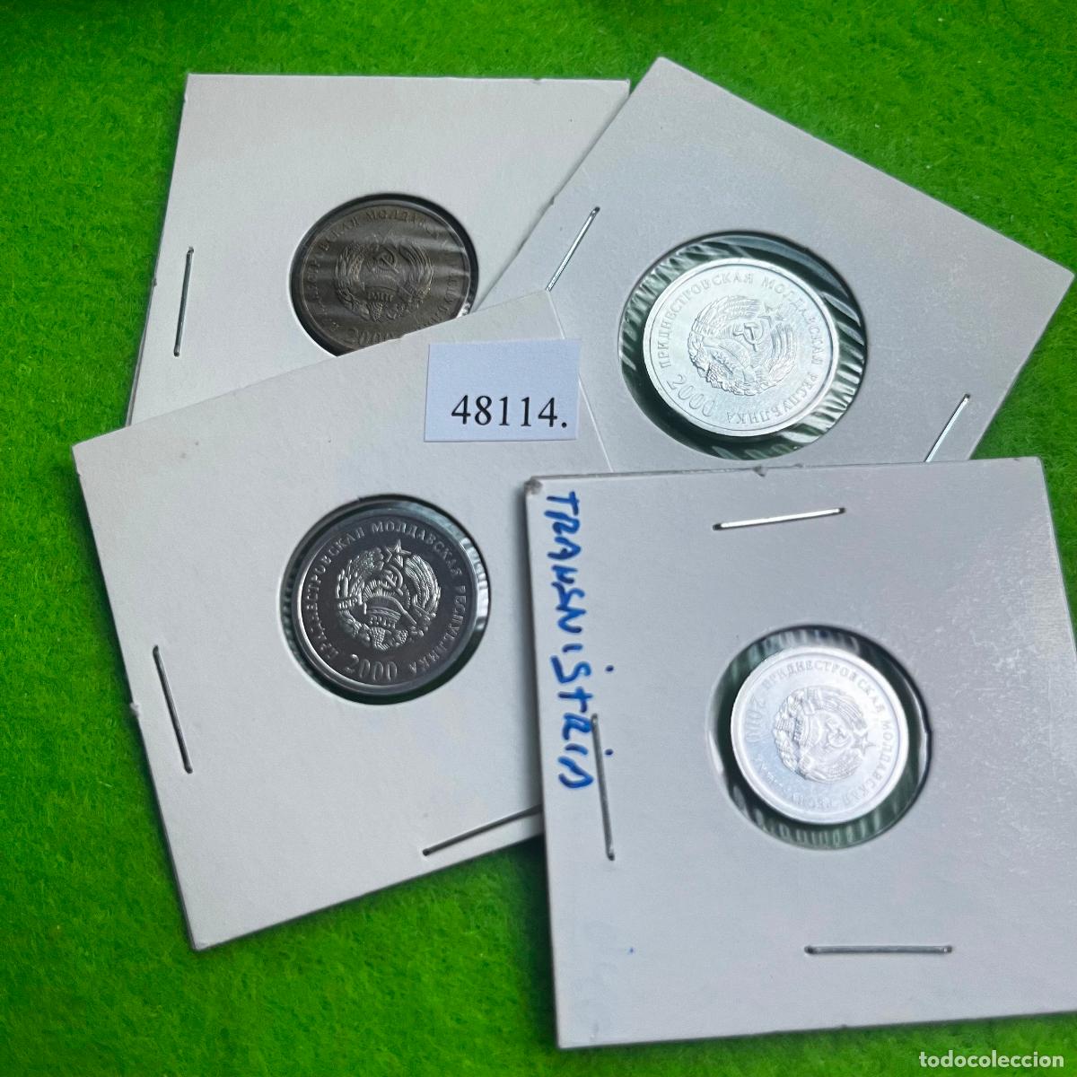 Monedas antiguas de Europa: Transnistria 1, 5, 10, 50 kopek, 2000