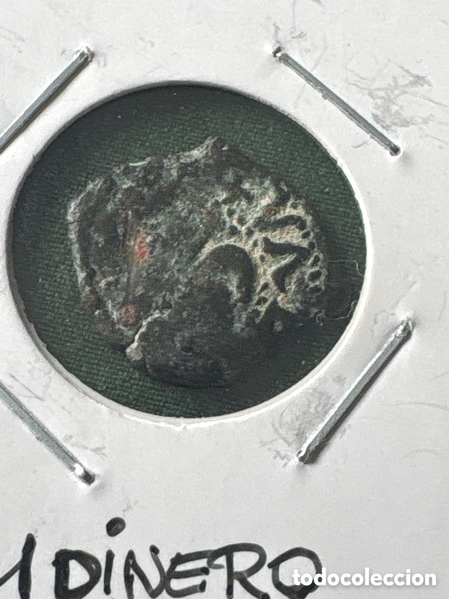 Alte M&uuml;nzen aus Europa: Moneda 1 dinero, siglo XVII, Valencia (A15)