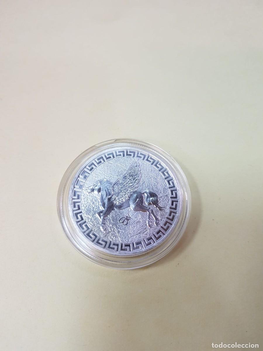 Moedas antigas da Europa: INGLATERRA- 1 ONZA-PLATA 0,999