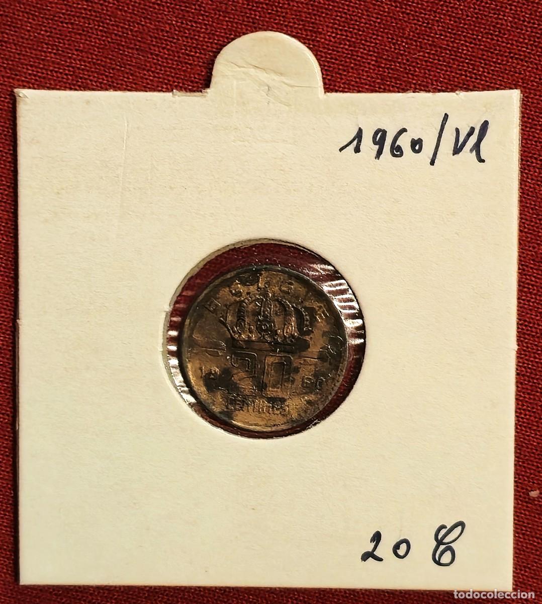 Monnaies anciennes de Europe: MONEDAS DE BELGICA 1960 - 20 centavos - BELGIE - MONEDAS ENCARTONADAS