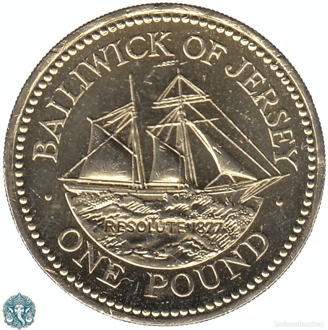 Monedas antiguas de Europa: JERSEY 1 Libra 2005 KM#101