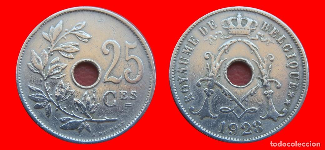 Monedas antiguas de Europa: 25 CENTIMOS 1928 BELGIQUE BELGICA-152235
