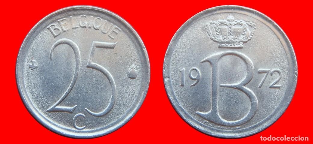 Monedas antiguas de Europa: 25 CENTIMOS 1972 BELGIQUE BELGICA-152236