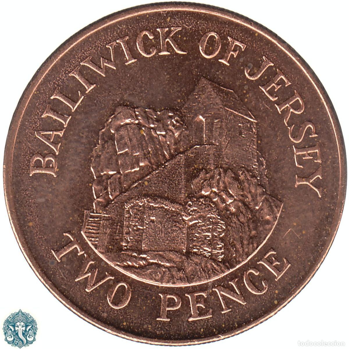 Monedas antiguas de Europa: JERSEY 2 Peniques 2016 KM#104