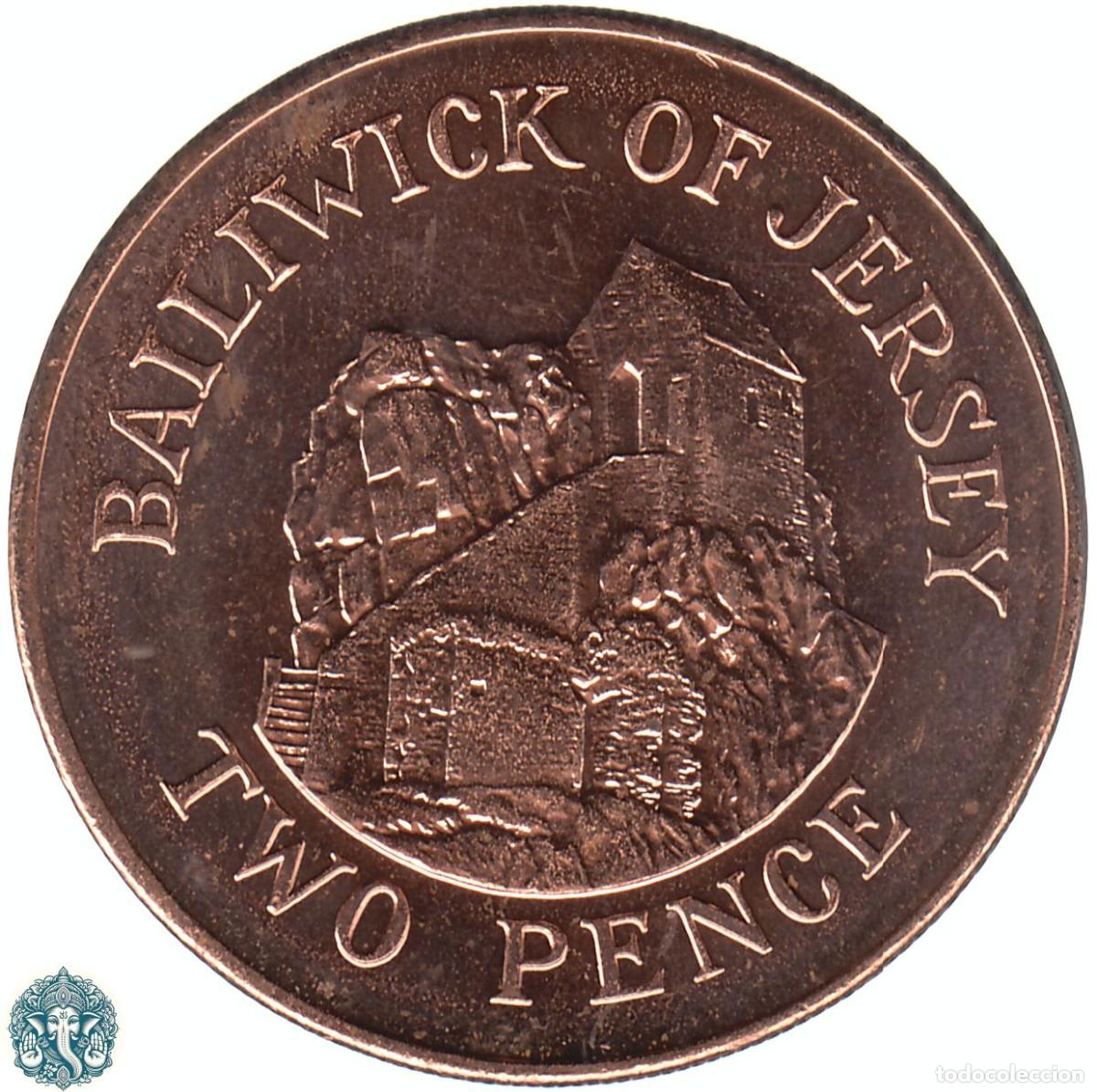 Monedas antiguas de Europa: JERSEY 2 Peniques 2016 KM#104