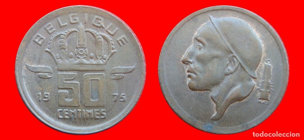 Monedas antiguas de Europa: 50 CENTIMOS 1975 BELGIQUE BELGICA-152243