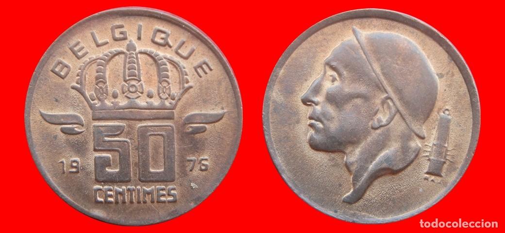 Monedas antiguas de Europa: 50 CENTIMOS 1976 BELGIQUE BELGICA-152244
