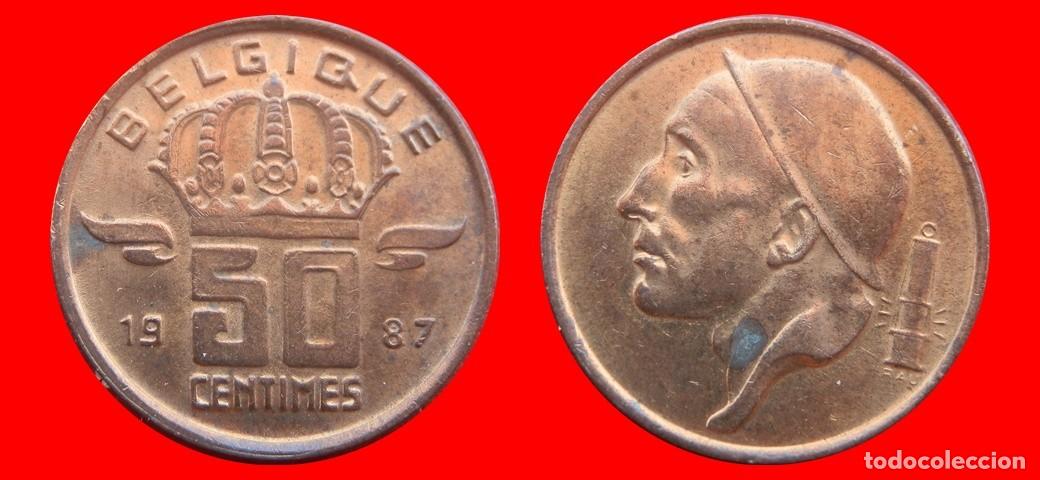 Monedas antiguas de Europa: 50 CENTIMOS 1987 BELGIQUE BELGICA-152246