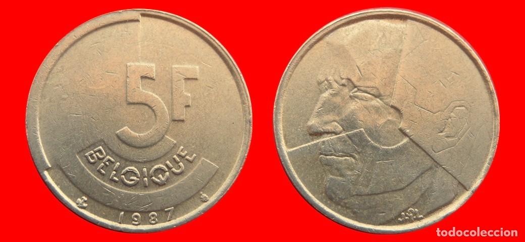 Monedas antiguas de Europa: 5 FRANCOS 1987 BELGIQUE BELGICA-152250