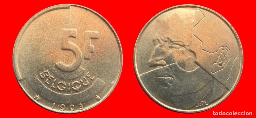 Monedas antiguas de Europa: 5 FRANCOS 1993 BELGIQUE BELGICA-152253