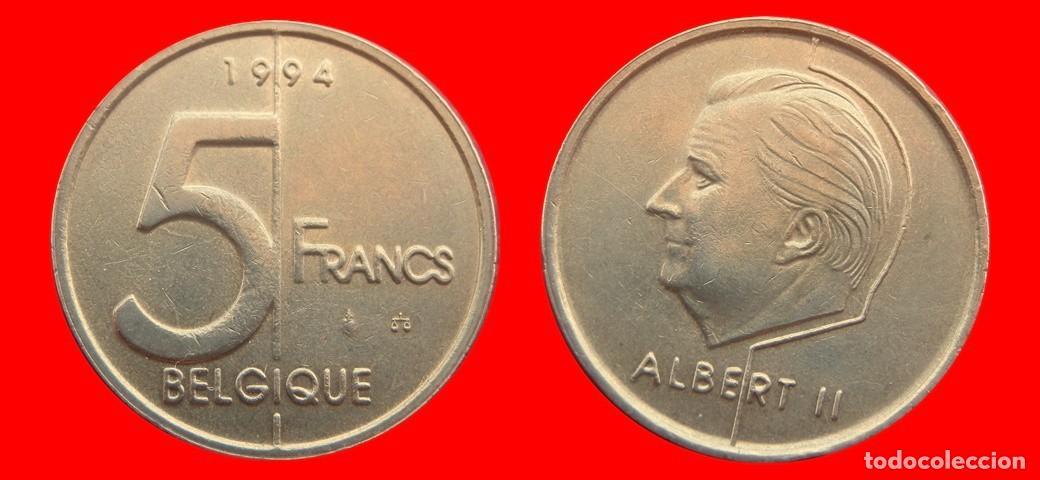 Monedas antiguas de Europa: 5 FRANCOS 1994 BELGIQUE BELGICA-152254