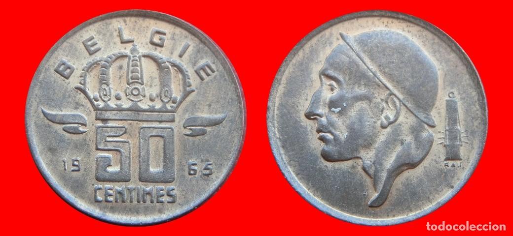Monedas antiguas de Europa: 50 CENTIMOS 1965 BELGIE BELGICA-152273