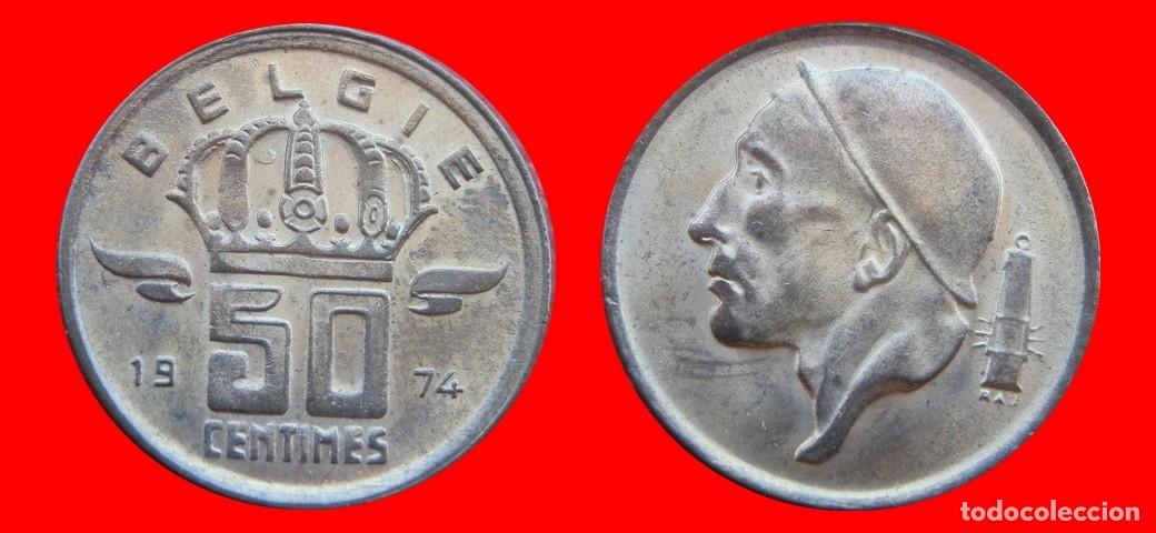 Monedas antiguas de Europa: 50 CENTIMOS 1974 BELGIE BELGICA-152274